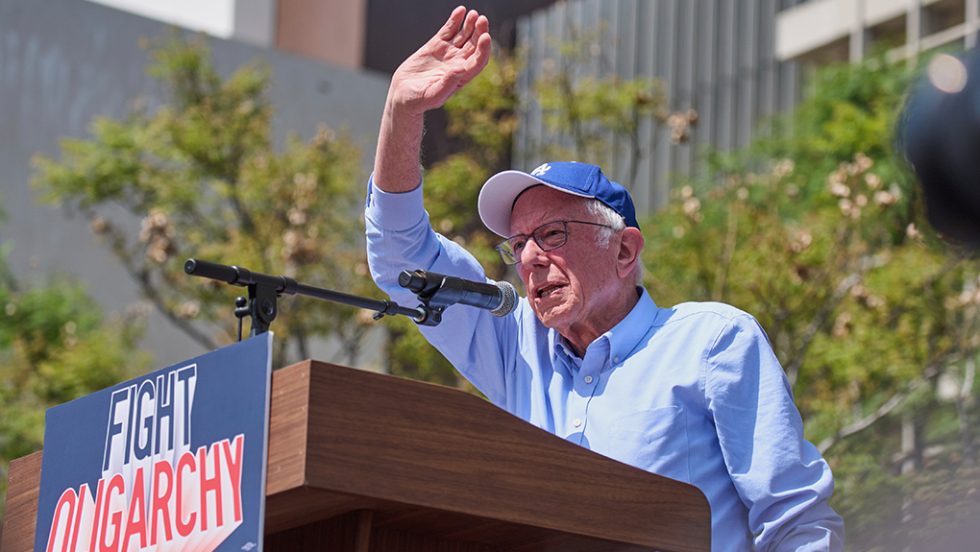 bernie sanders april 2025
